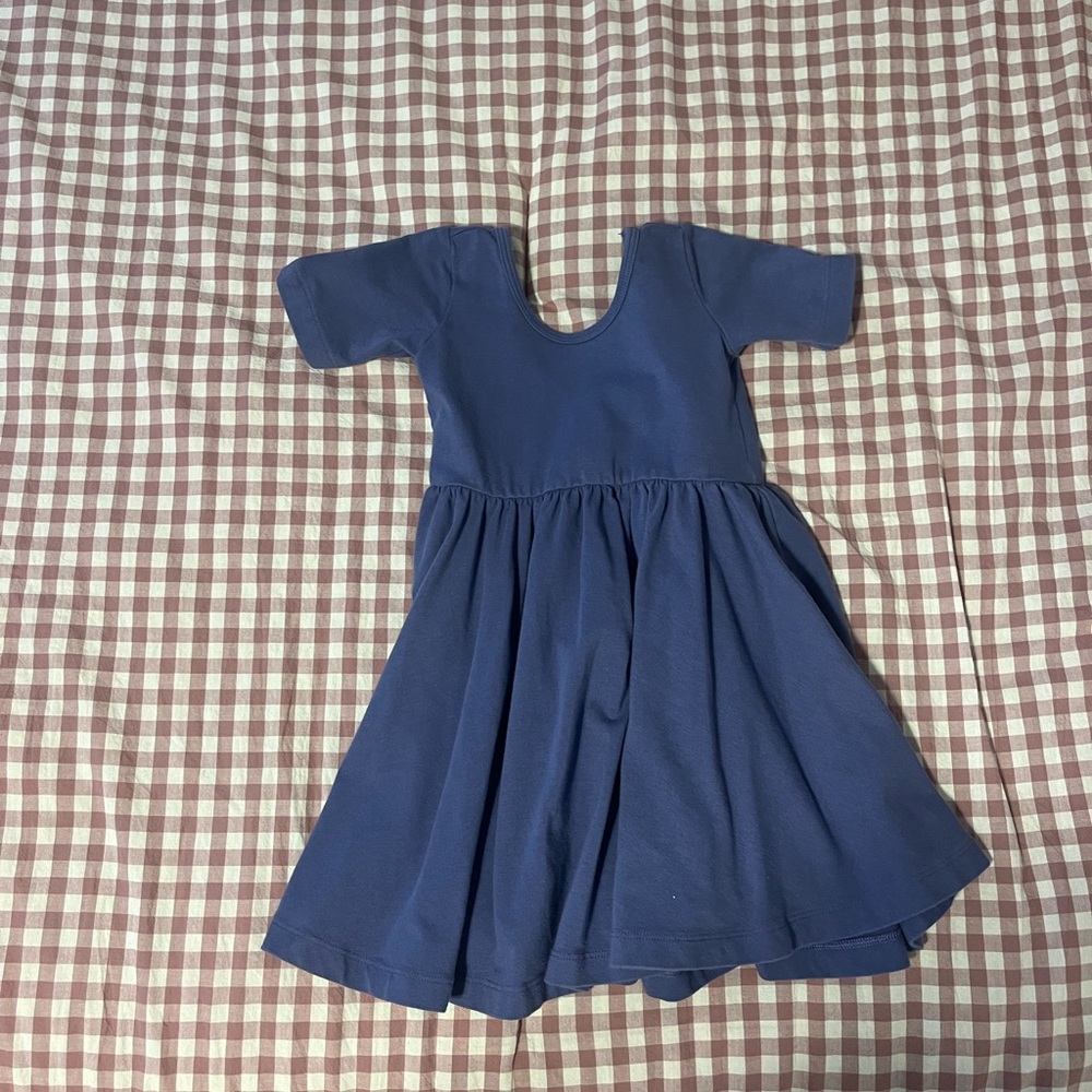 Alice and Ames A-Line Dress with Scoop Neck and Short Sleeves